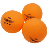 Hero 12 Pack White & Orange Table Tennis Balls