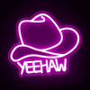 NPW USB Powered Yeehaw Cowboy Neon Light