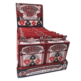 Standard Playing Cards in Countertop Display