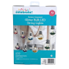 Celebrate Battery Operated Glitter 10 Bulb LED String Lights