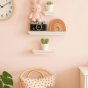 Wall Mounted Floating Storage Shelves
