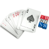 Casino Style Playing Cards with Dice