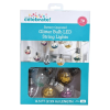 Celebrate Battery Operated Glitter 10 Bulb LED String Lights