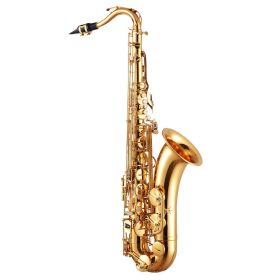 Gold Brass Tenor Saxophone B Flat Sax Beginner Kit with Case Straps Mouthpiece
