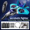 4DRC Remote Control Plane 2.4Ghz Foam RC Airplanes Helicopter Quadcopter,Spinning Drone with Cool Light