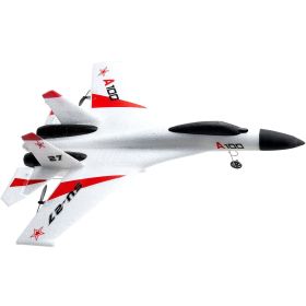 VEVOR RC Plane, 2.4GHZ 4 Channel Remote Control Airplane with 6-Axis Gyro Stabilizer, Ready to Fly Fighter Aircraft Plane Toy with 2 Batteries