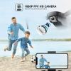 4DRC V4 Drone with 1080P HD Camera for Adults and Kids, Foldable Quadcopter with Wide Angle FPV Live Video, Trajectory Flight, App Control