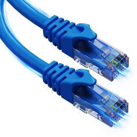 5 CORE Ethernet Cable 1.5 ft Long Cat 6 Computer Internet Patch Cord High Speed WiFi RJ45 for Gaming Indoor Outdoor Use - ET 1.5FT BLU