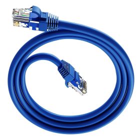 5 CORE Ethernet Cable 3 ft Long Cat 6 Computer Internet Patch Cord High Speed WiFi RJ45 for Gaming Indoor Outdoor Use - ET 3FT BLU