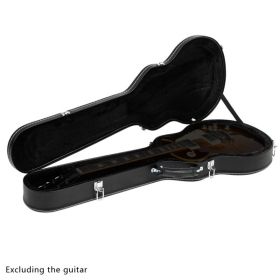 [Replace 31857785]High Grade Electric Guitar Hard Case for GLP Style Electric Guitar Microgroove Bulge Surface Black