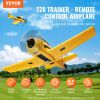 VEVOR RC Plane, 2.4GHZ 4 Channel Remote Control Airplane with 6-Axis Gyro Stabilizer, Ready to Fly Trainer Aircraft Plane Toy with 2 Batteries