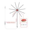 LED Firework Strip Lights Dream Color RGB Smart Music Sync APP & Remote Control