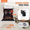 VEVOR Foldable Basketball Arcade Game, 2 Player Indoor Basketball Game, Home Dual Shot Sport with 5 Balls, 8 Game Modes, Electronic Scoreboard
