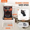VEVOR Foldable Basketball Arcade Game, 2 Player Indoor Basketball Game, Home Dual Shot Sport with 4 Balls, 8 Game Modes, LCD Electronic Scoreboard