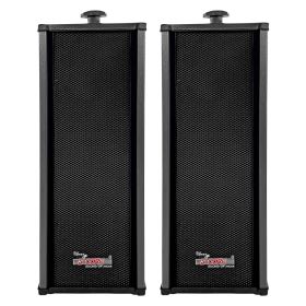 5 CORE Outdoor Speakers Pair Stereo in Wall Speaker 100W Peak Passive Mount Wired Waterproof Patio House Garage Indoor Exterior Audio System Boci