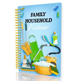Family Household Planner - Chore Allocation Tool, Relationship Booster, Challenge Points System | 1-Year Template, Perfect Gift for Homeowners