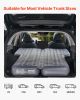 Car Air Mattress Inflatable Camping Travel Sleeping Bed Air Pump SUV MPV Sedan