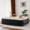 Inflatable Air Mattress with Built-in Pump, Queen Size 18in