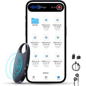 Fashion Personality New Record Pen Portable Professional (Color: Black)