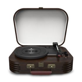 Record Player A3, Turntable, Record Player With 2 Stereo Speakers--Selling On Temu Is Prohibited (Color: Black)