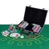 Texas Holdem Poker Chip Set for Use Family Recreations