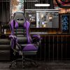 Ergonomic Gaming Chair for Adults, Comfortable Computer Chair for Heavy People, Adjustable Height Office Desk Chair with Wheels