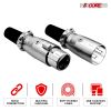 5Core XLR Connector Male Female to 1/4 Audio Jack 3 Pin Secure Mic Plug w Locking Ends