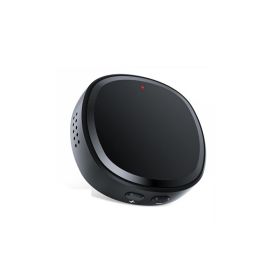 Mini Voice Recorder With Built-in Speaker And Built-in Magnet (Color: Black)